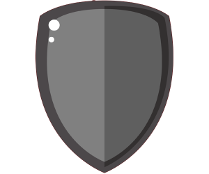 Typical shield of the middle ages Game