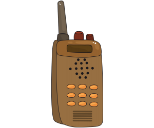 Walkie-talkie, a communication system Game